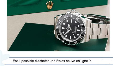 ou trouver une rolex neuve|Acheter une Rolex .